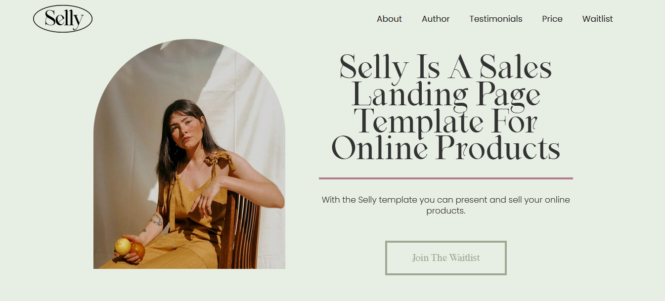 Selly - Best Webflow Landing Page Template