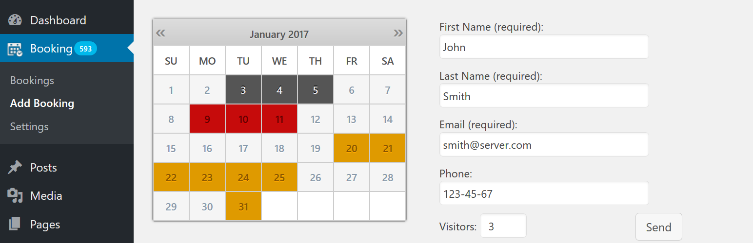 Booking Calendar - Best Event Booking Plugin for WordPress