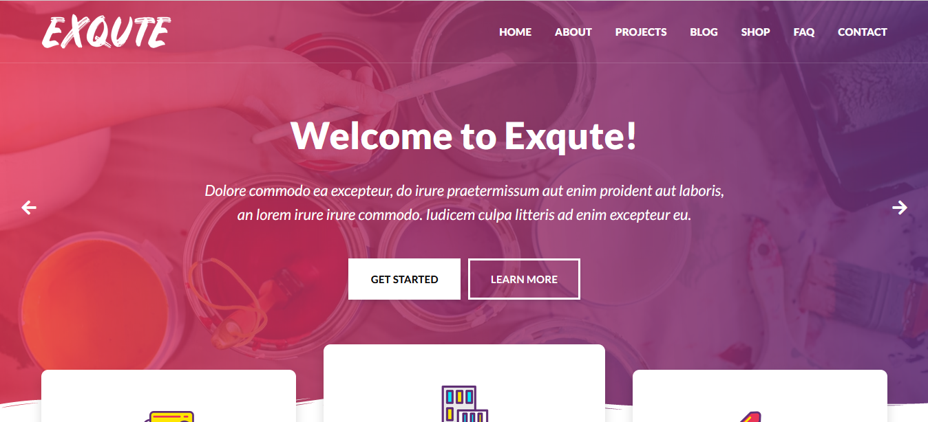 Excute - Best Painter Theme for WordPress