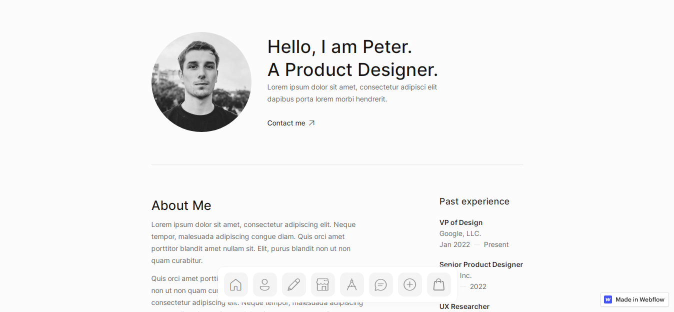 Simplematic X - Most Popular Webflow Template