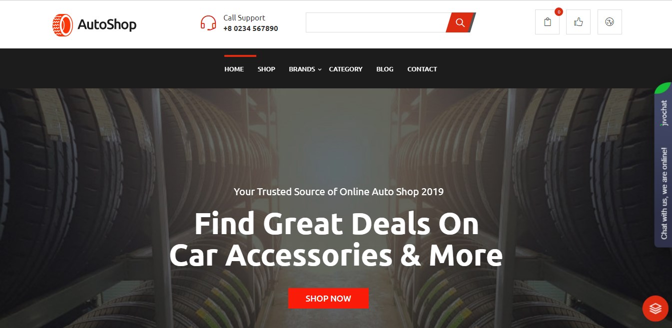 Autozone - Best Auto Parts WordPress Theme