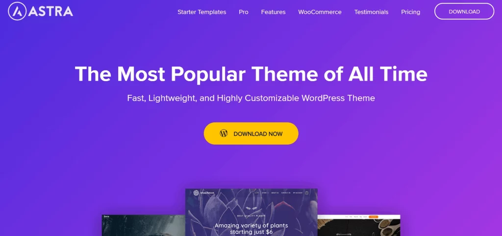 Astra - Best Free Agency WordPress Theme