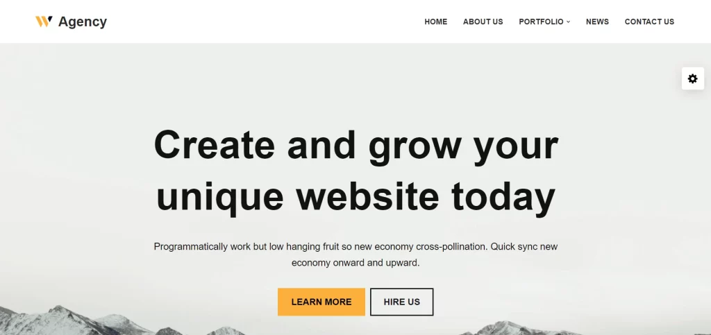 Neve - Best Free Agency WordPress Theme