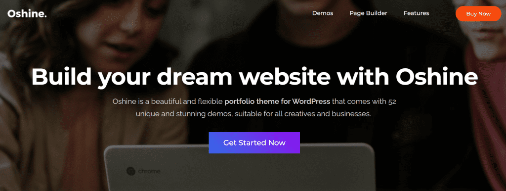 Oshine - Best Free Agency WordPress Themes and Templates