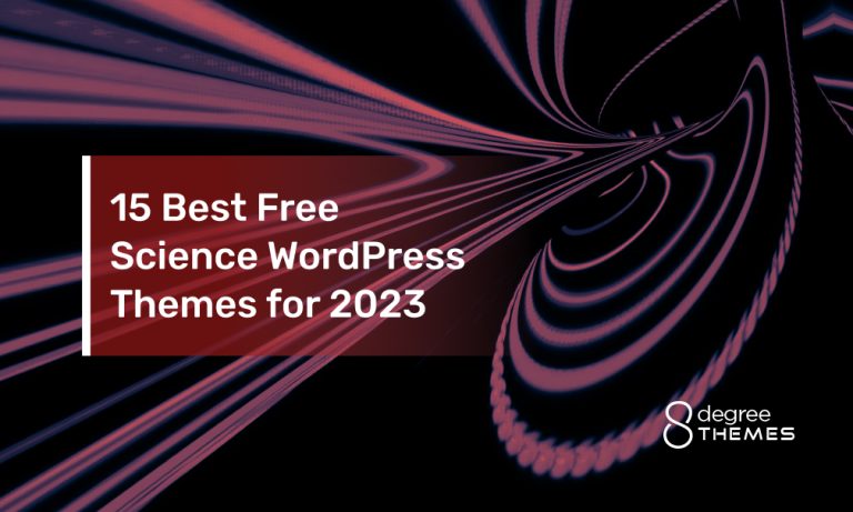 15 Best Free Science WordPress Themes for 2023