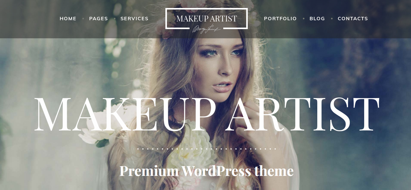 MakeUp Artist Pro - Best Makeup Artist WordPress theme