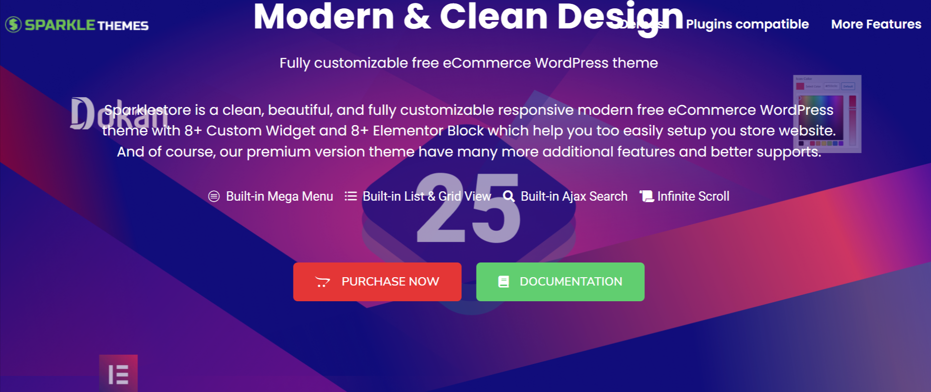 Sparkle Store - Best Free Retail Shop WordPress Themes