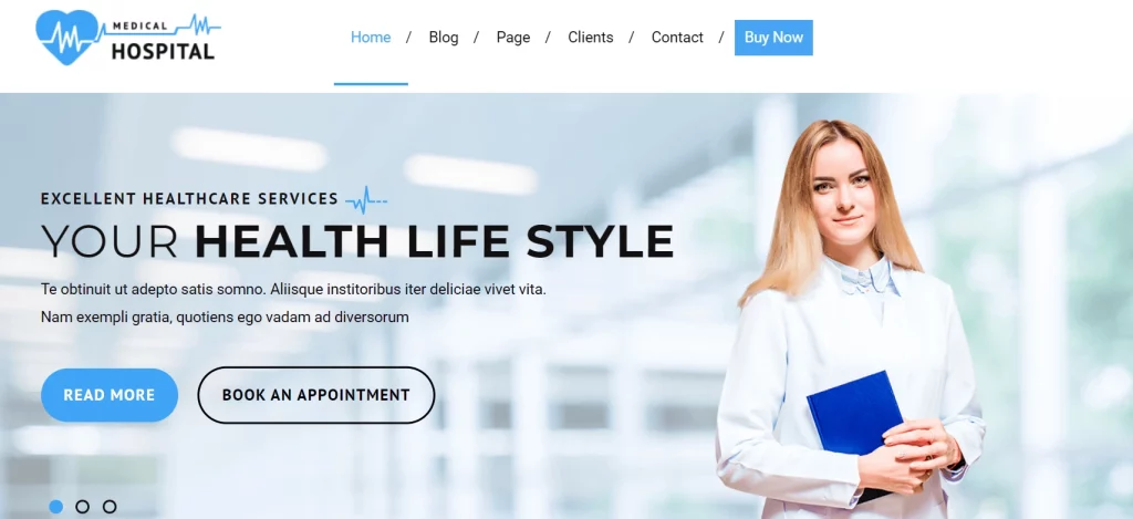 VW Medical Care - Best Science WordPress Theme