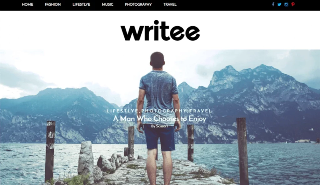 Writee - Best Science WordPress Themes