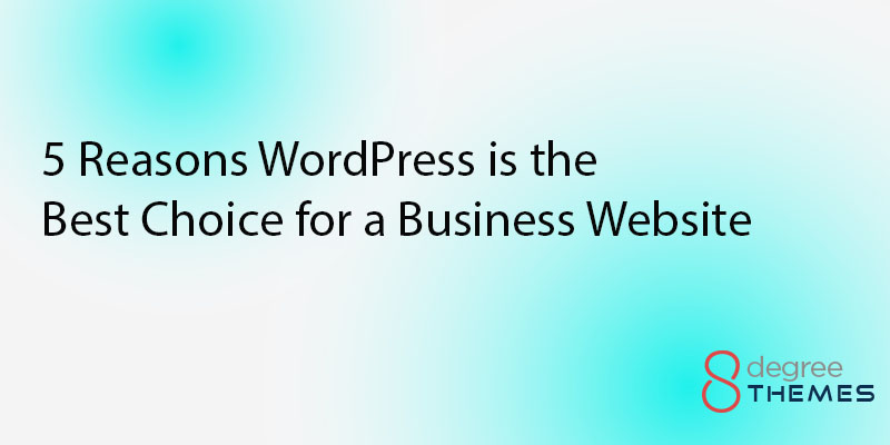 5 Reasons WordPress is the Best Choice for a Business Website