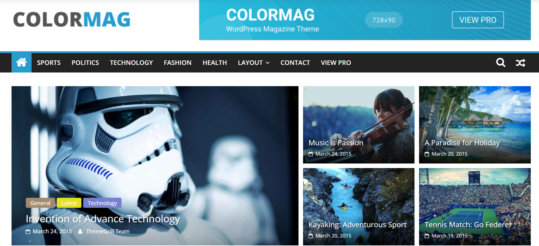 ColorMag - Free Adsense WordPress Themes 2023