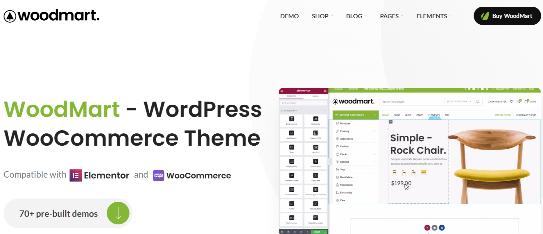 WoodMart - Best Premium Retail Shop WordPress Theme