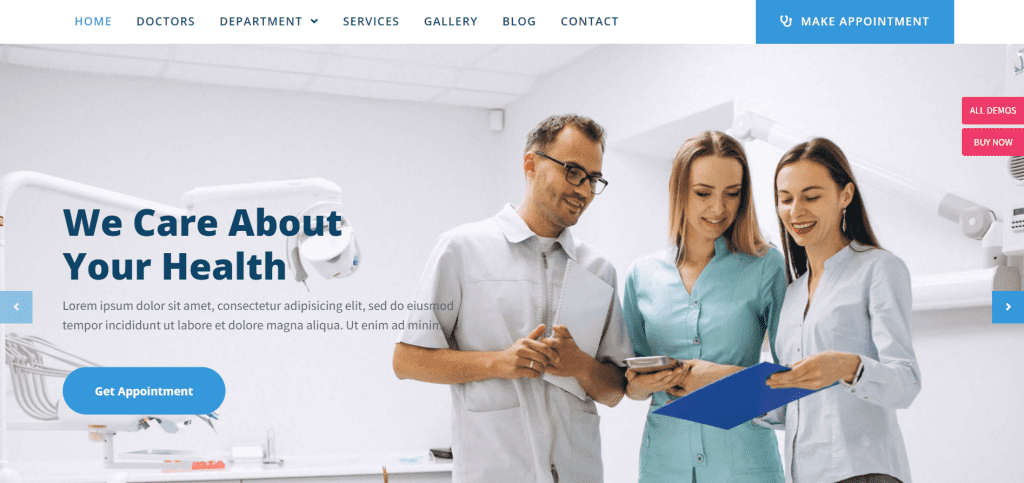 CosmosWP Medica - Free Health and Medical WordPress Theme