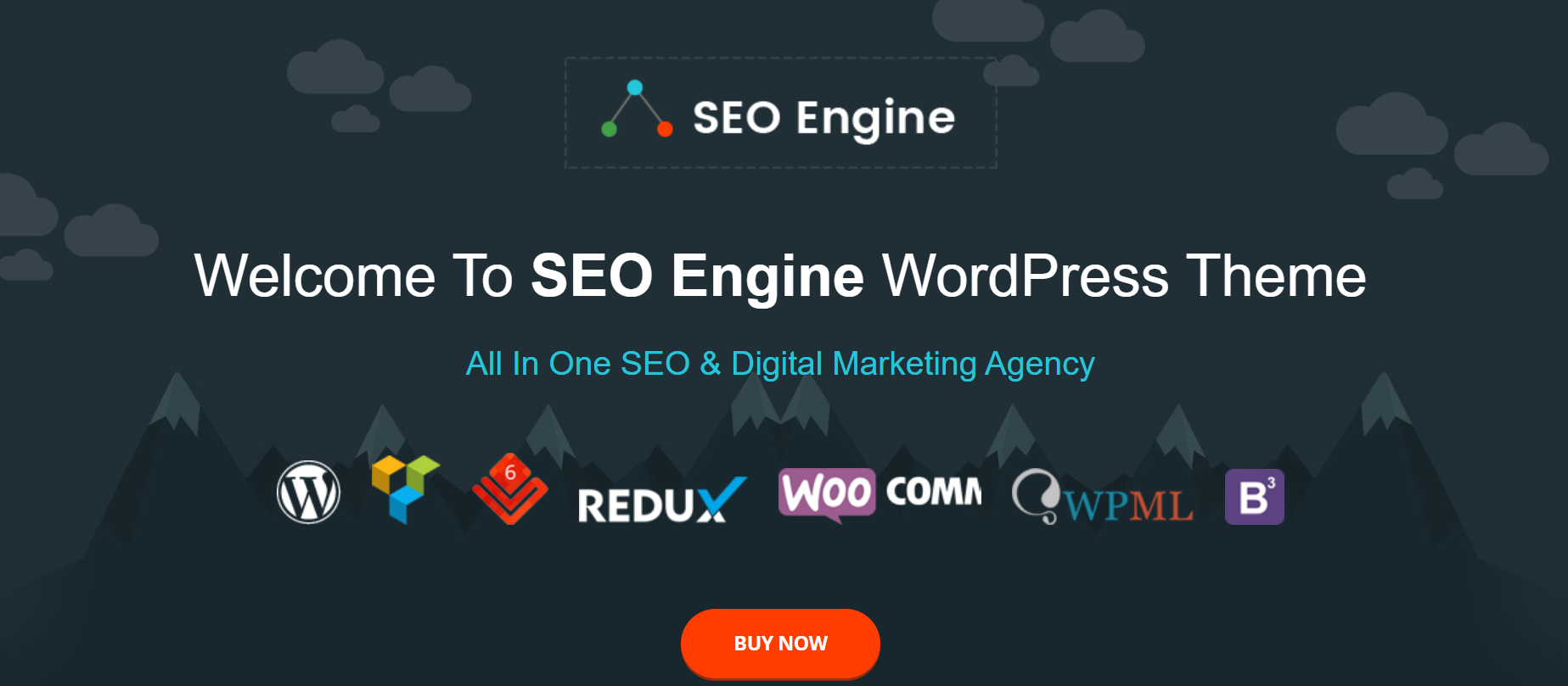 SEO Engine - Best Free SEO Agency WordPress Themes