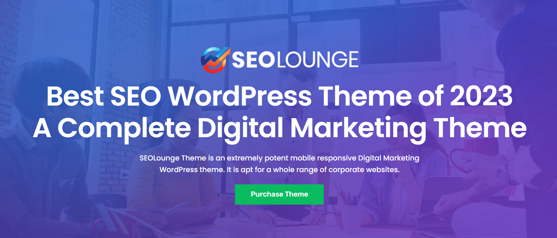 SEO Lounge - Best Premium SEO Agency WordPress Themes