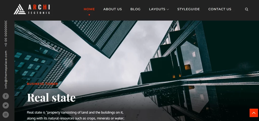 Architectonic - Best Free Architecture WordPress Theme