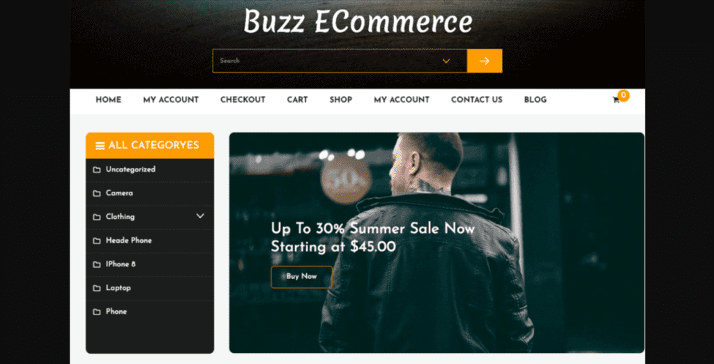 Buzz - eCommerce WordPress Theme