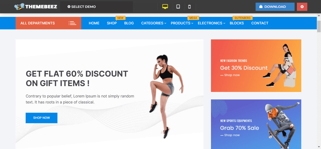 Orchid Store - eCommerce WordPress Theme