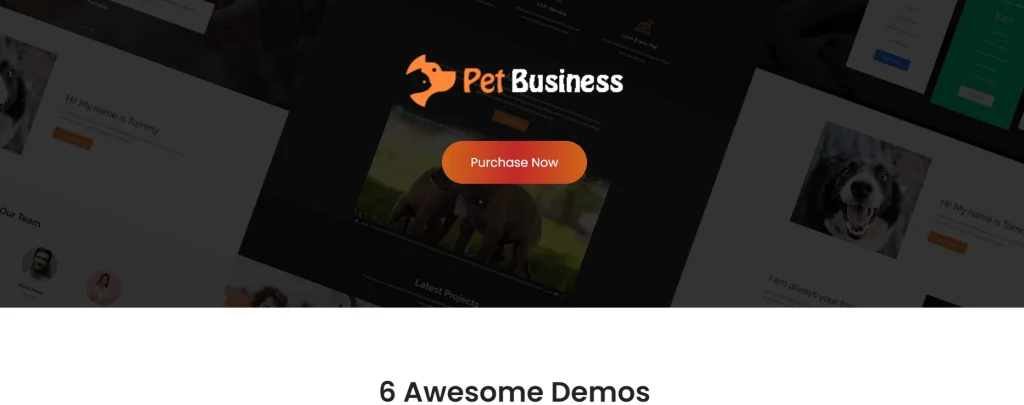 Pet Business - Best Free Animal and Pet WordPress Themes