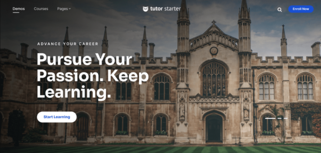 Tutor Starter - Best Educational WordPress Theme