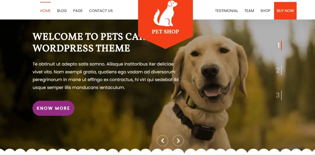 VW Pet Shop - Best Free Animal and Pet WordPress Themes