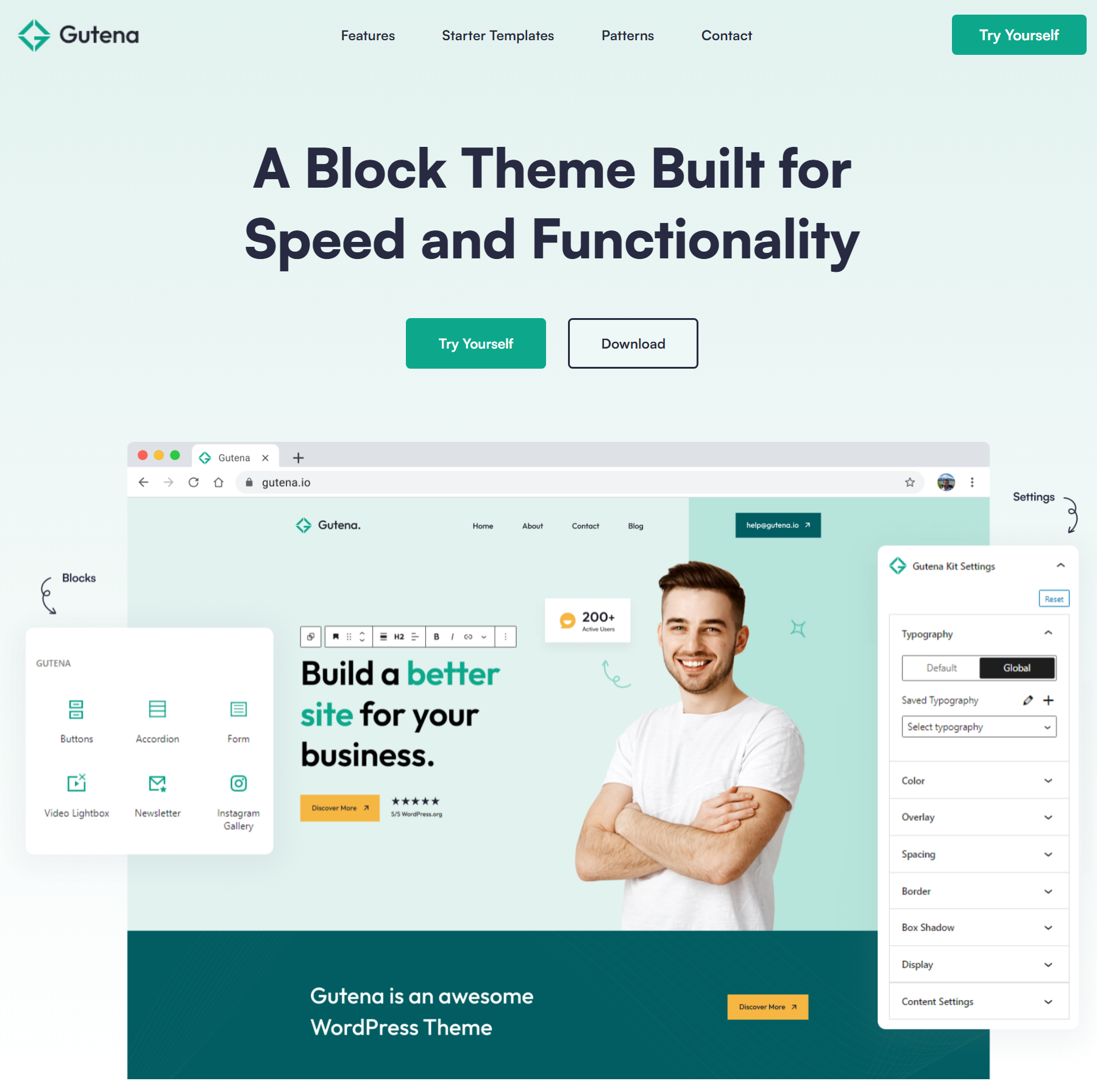 Gutena - Most Popular WordPress Theme