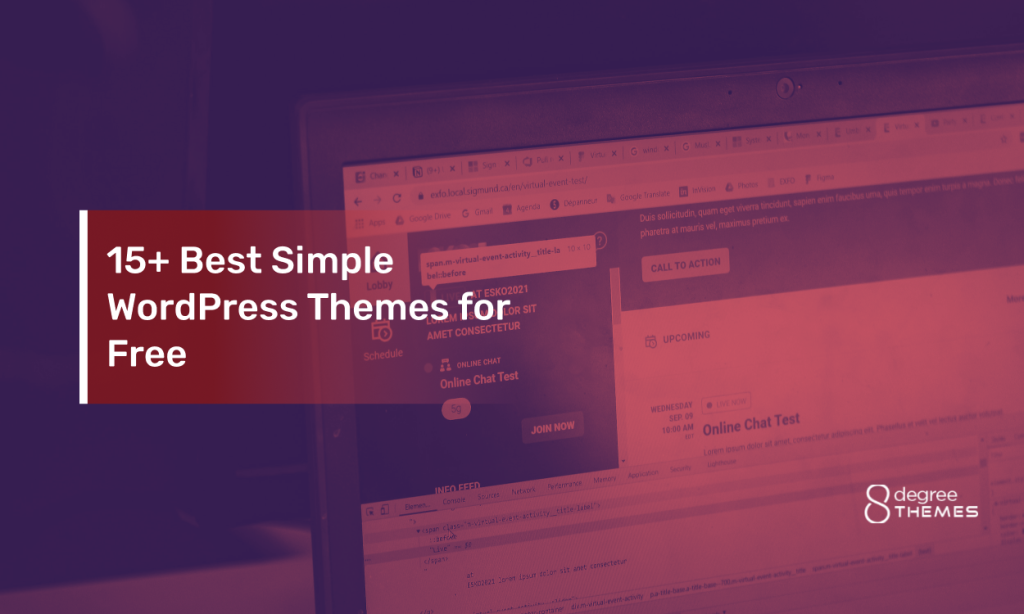 15+ Best Simple WordPress Themes for Free
