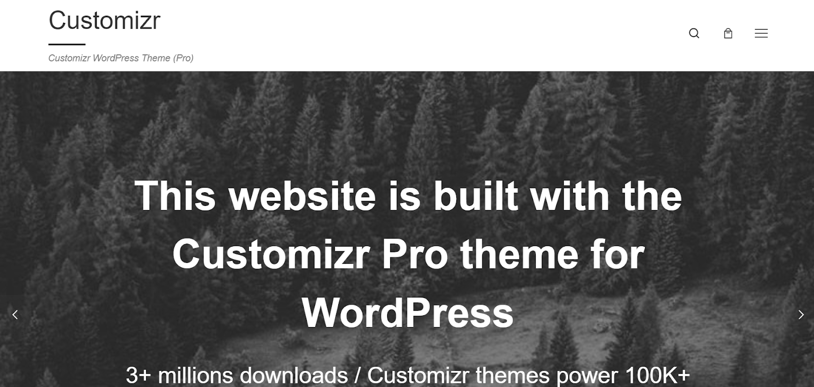 Customizr - Best Simple WordPress Themes for Free