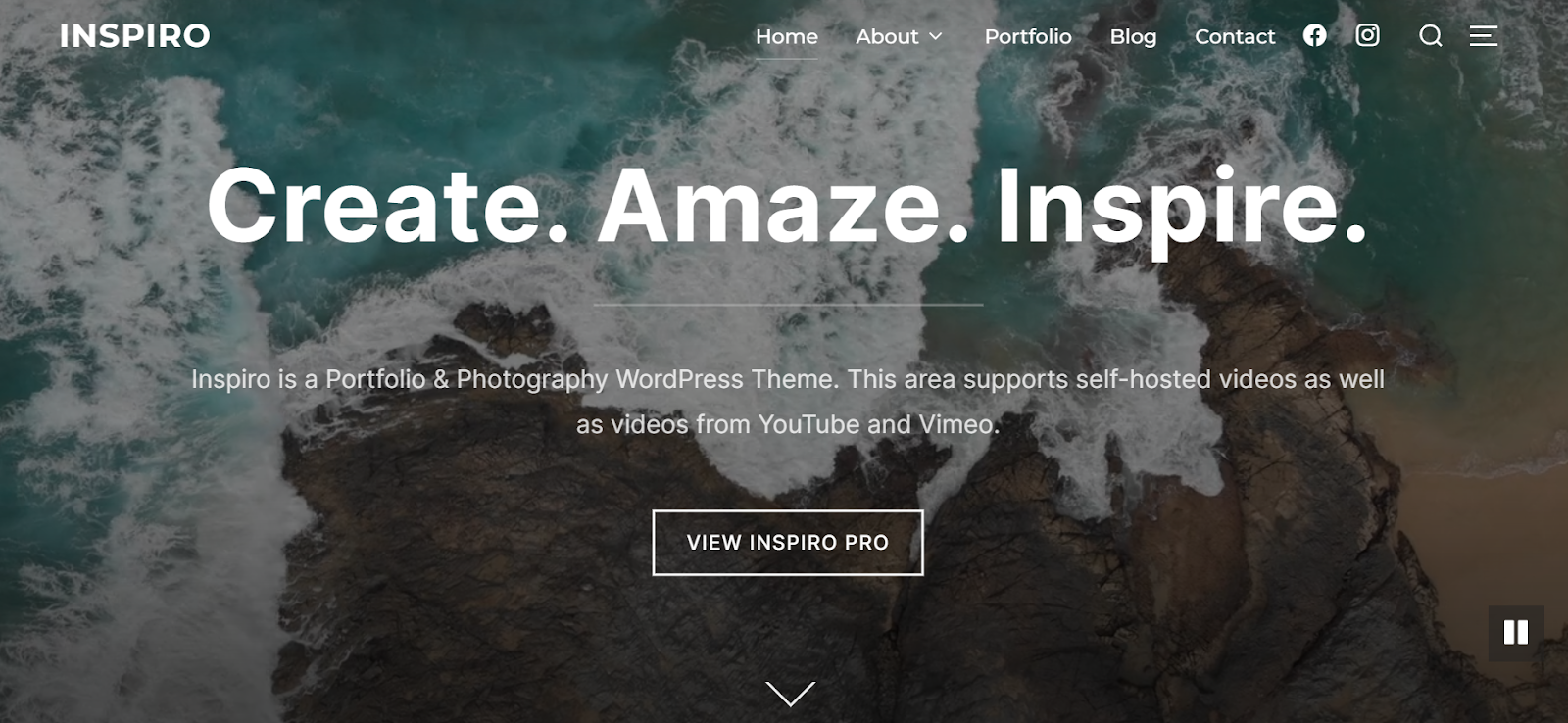 Inspiro - Best Simple WordPress Themes for Free