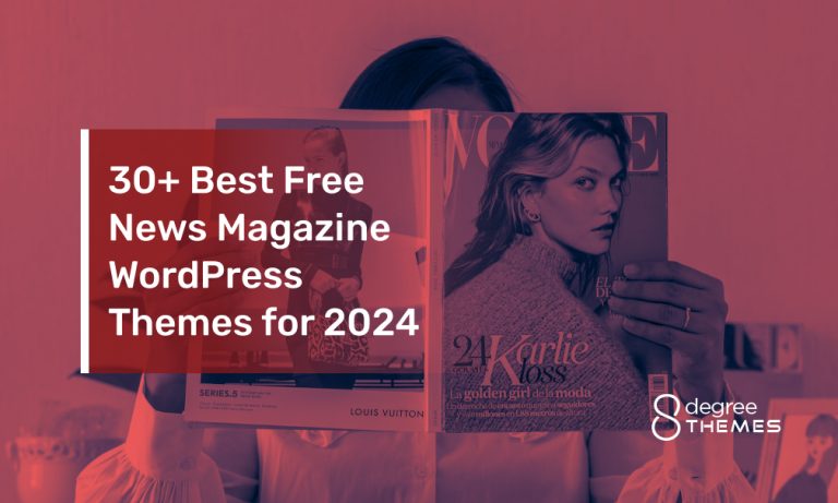 30+ Best Free News Magazine WordPress Themes for 2024