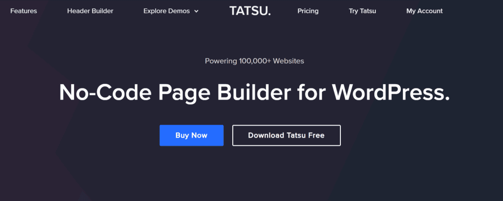 Tatsu Page Builder - Black Friday and Cyber Monday 2023