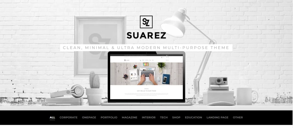 SUAREZ - WordPress Theme