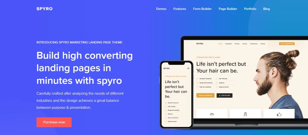 Spyro - Premium WordPress Business Theme