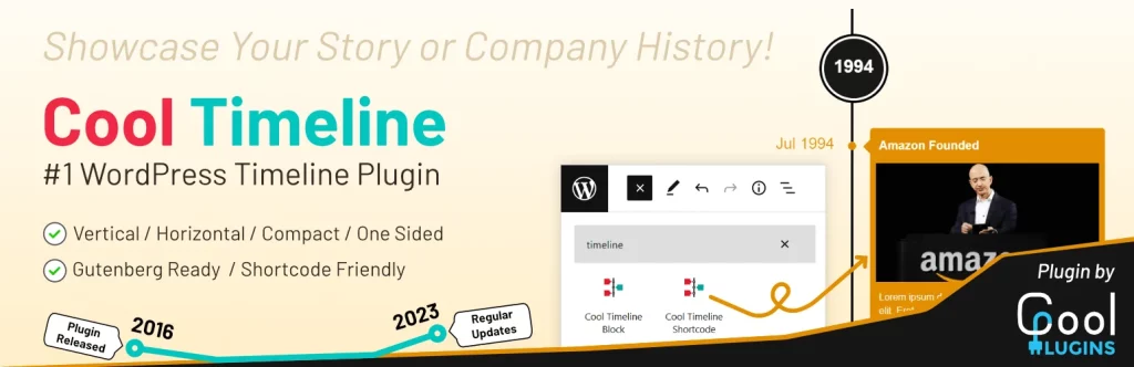 Cool Timeline - Free WordPress Timeline Plugin