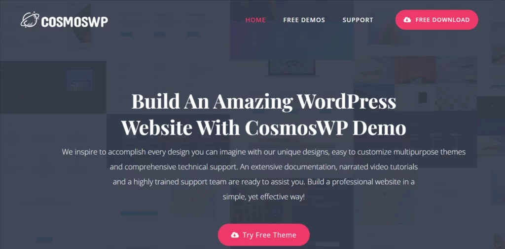 CosmosWP - Best Free News Magazine WordPress Theme