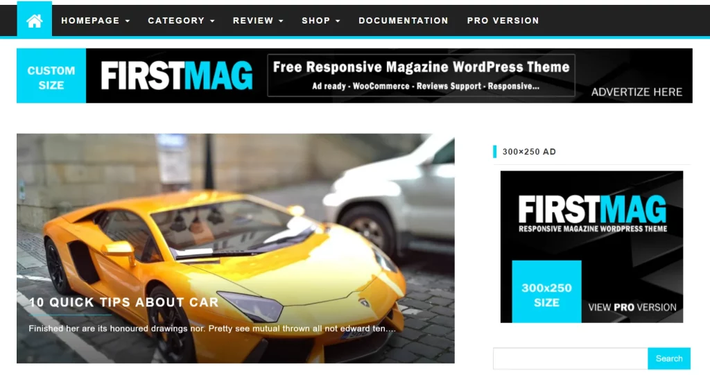 Firstmag - Best Free News Magazine WordPress Theme