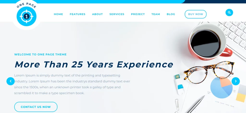 Safha One Page - Best Free One Page WordPress Themes