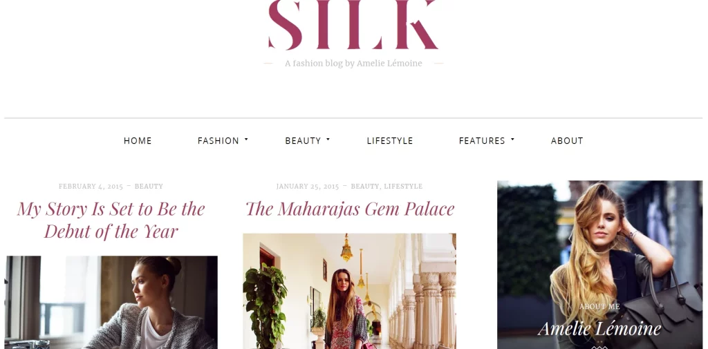 Silk Lite - Best Free Adsense WordPress Themes