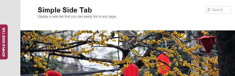 Simple Side Tab - Best Free WordPress Sticky Side Tab Plugins