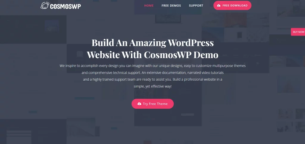 CosmosWP - eCommerce  WordPress Theme