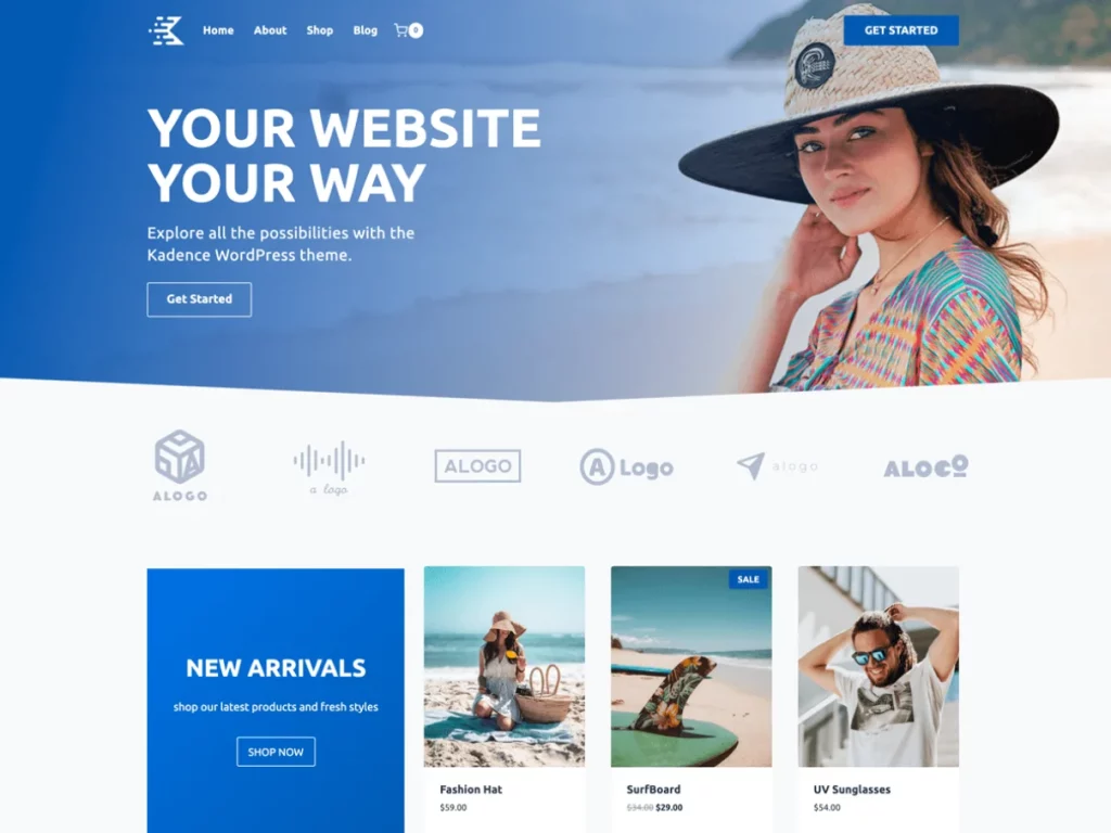 Kadence - Best Free Agency WordPress Theme