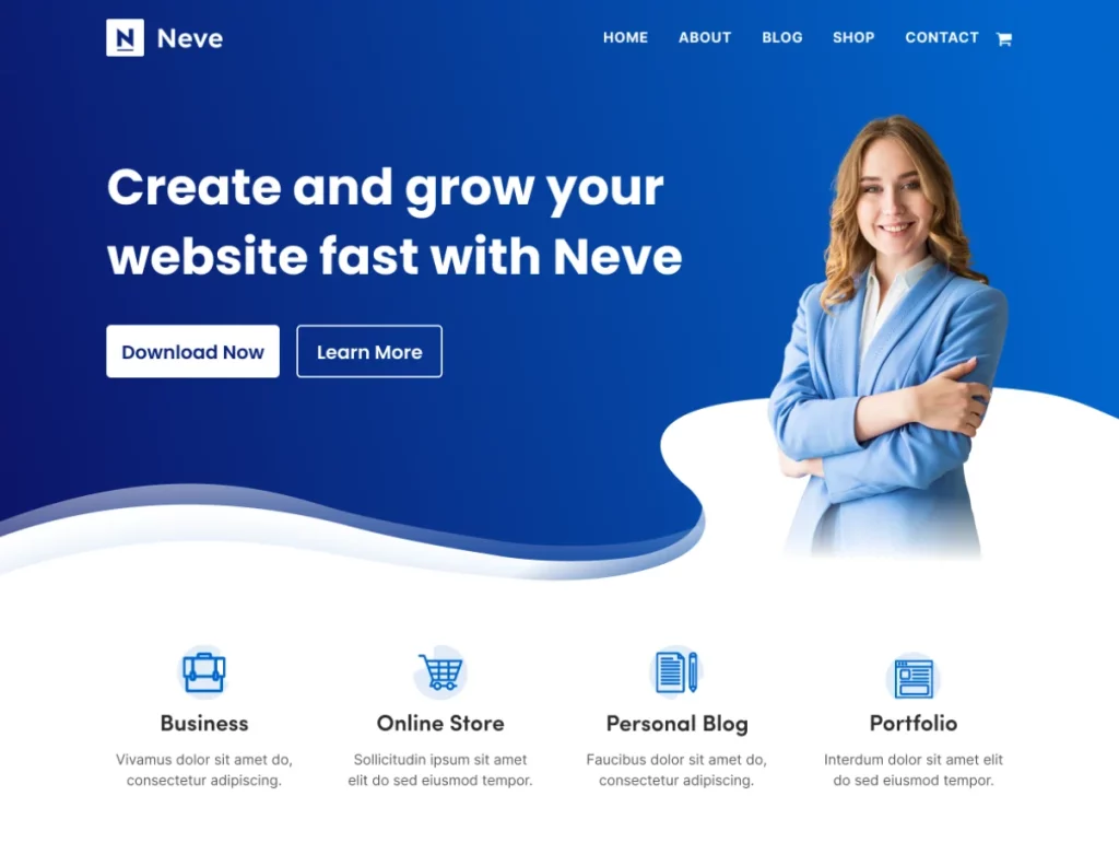 Neve - Best Free Agency WordPress Theme