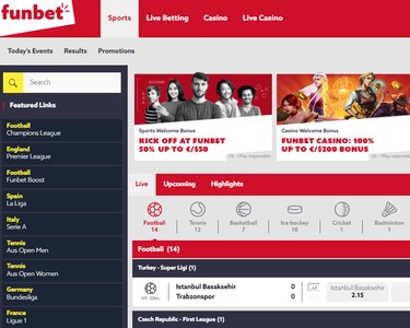 funbet casino login app
