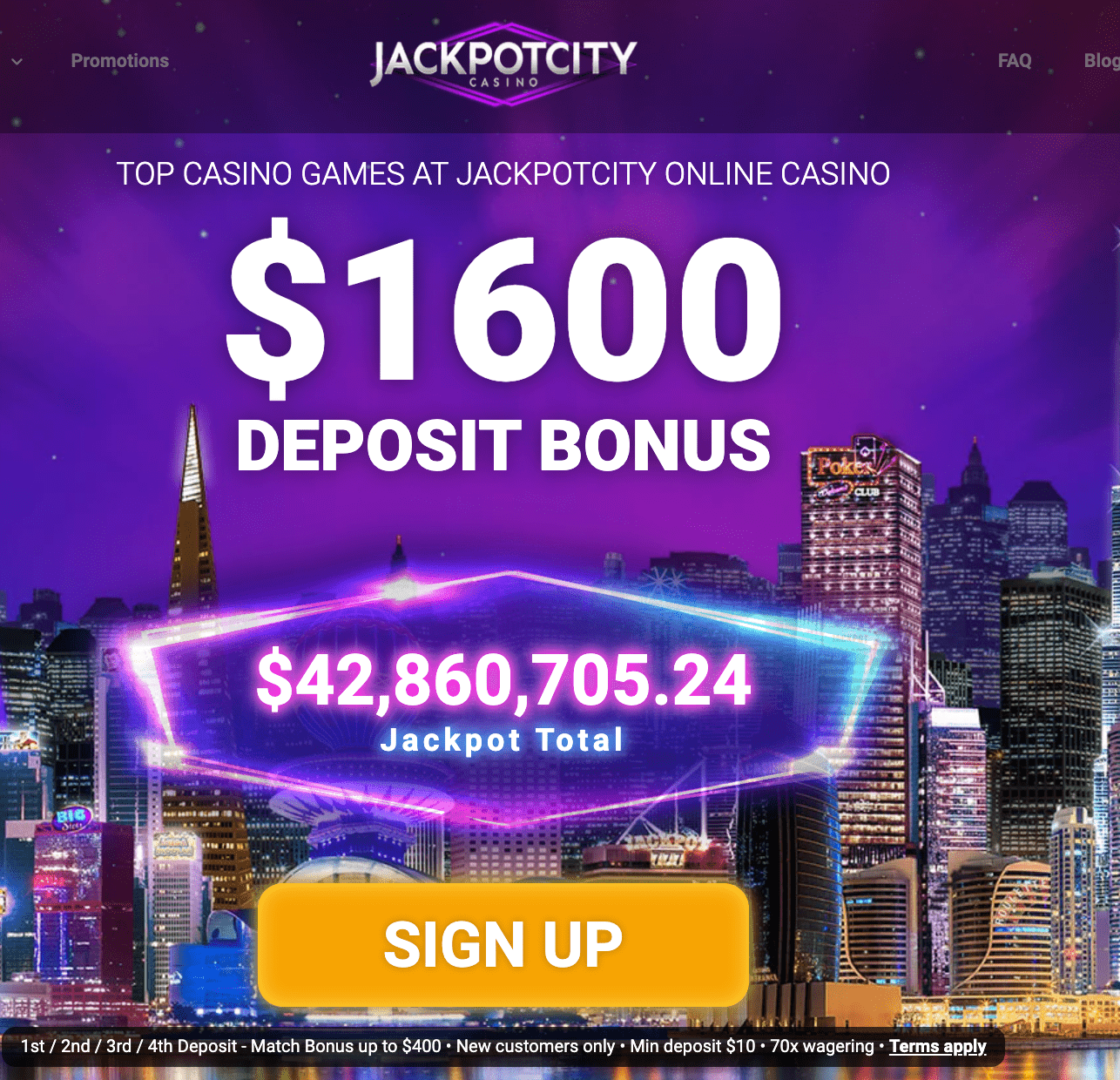 online casino promotions