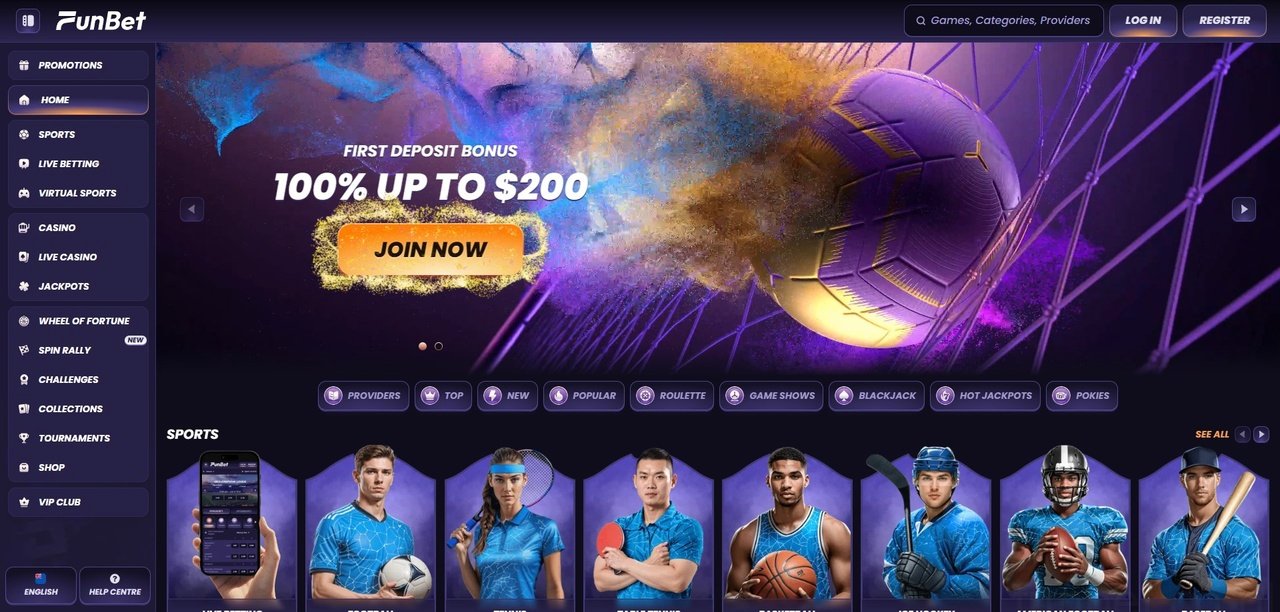 funbet casino deposit